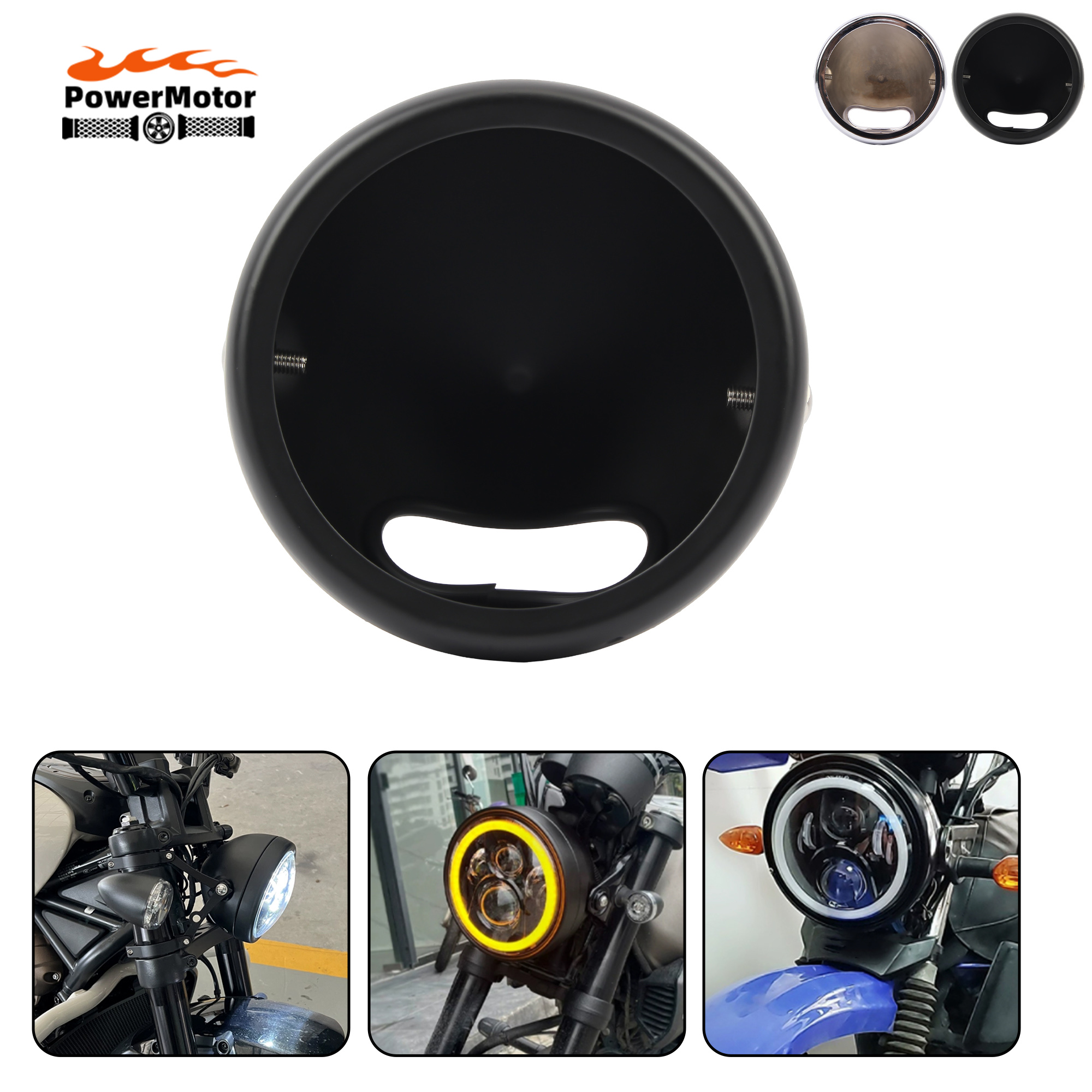 Xtreme Mountain Biking - 5.75 inch 7 inch LED Headlight