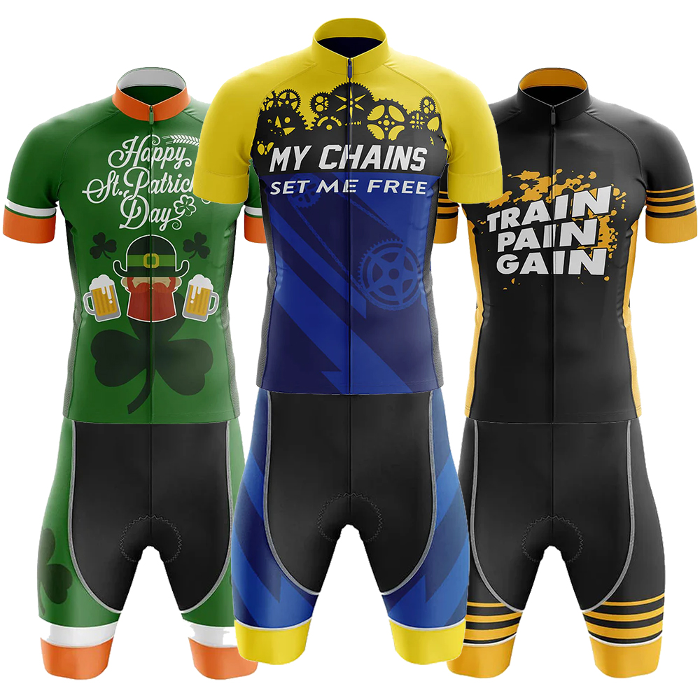 Mountain Biking Outfit - My Chains Set Me Free Cycling
