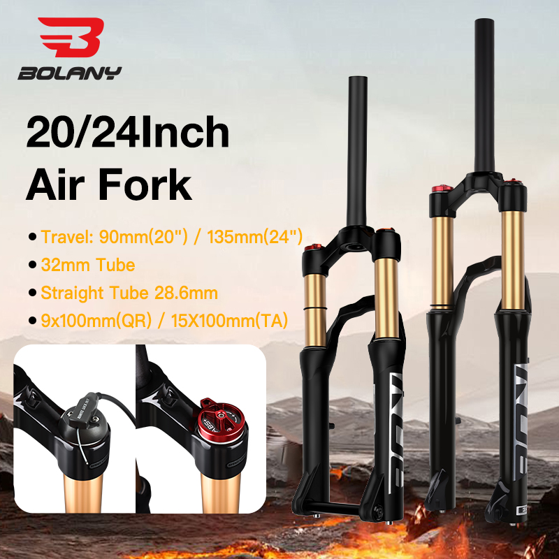 Mtb Fork Air - BOLANY 20/24 Inch AIR ForkMountain Bicycle