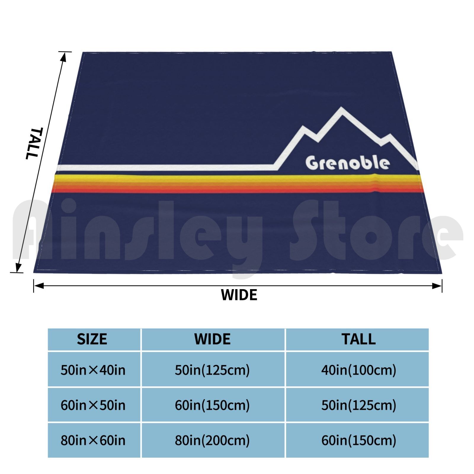 Grenoble , France Blanket For  – обзор и цена Mountain Biking France