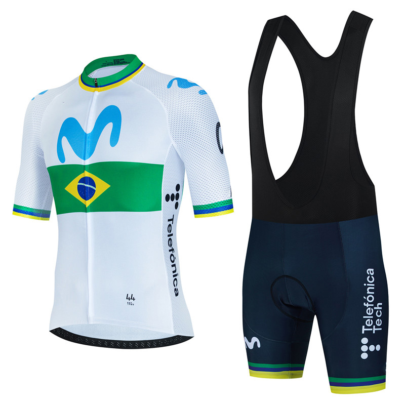 Movistar Cycling Jersey Set Su – обзор и цена Mountain Biking Uniform
