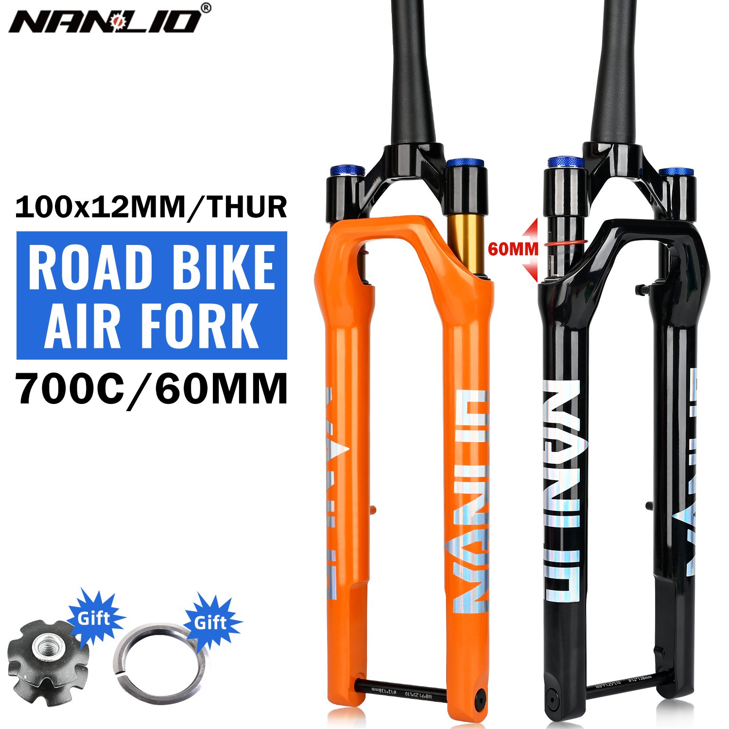 Nanlio 700C Suspension Fork 45 – обзор и цена Mtb Fork Air