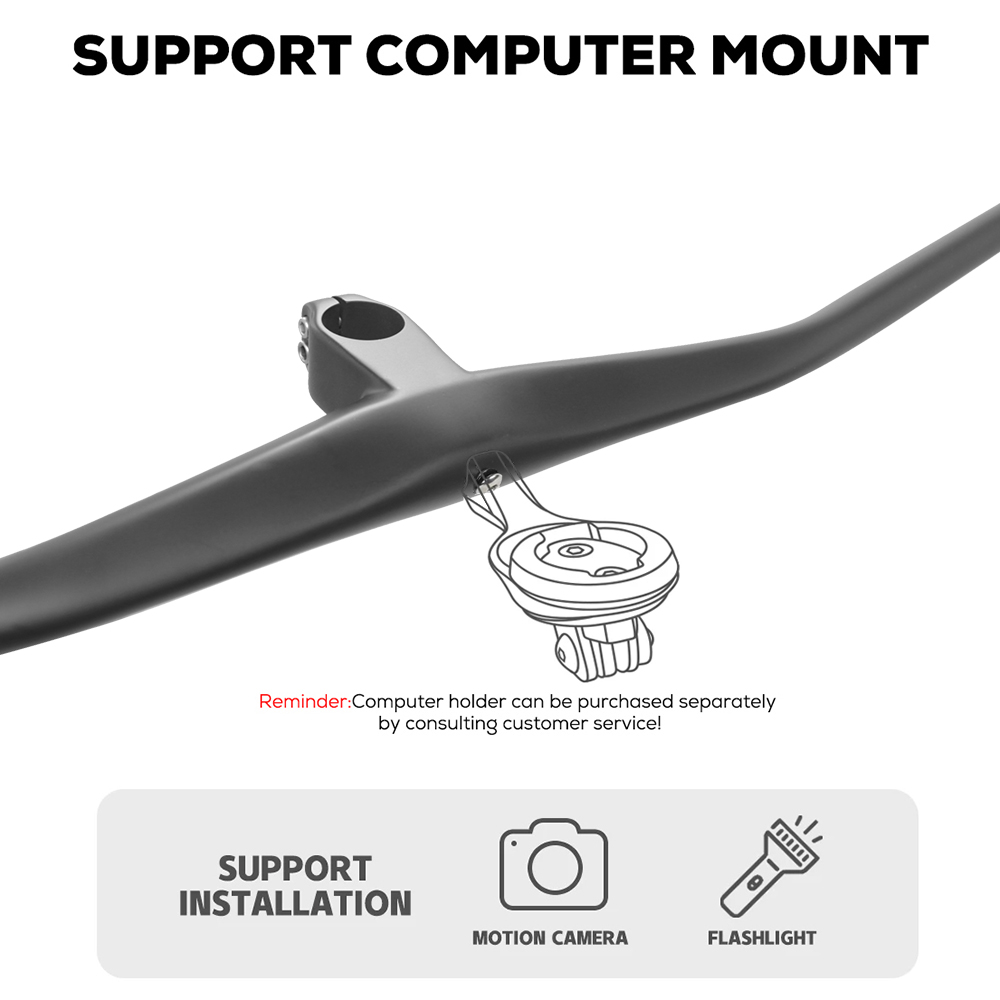 T1000 Integrated handlebar For – обзор и цена Mountain Biking Logo