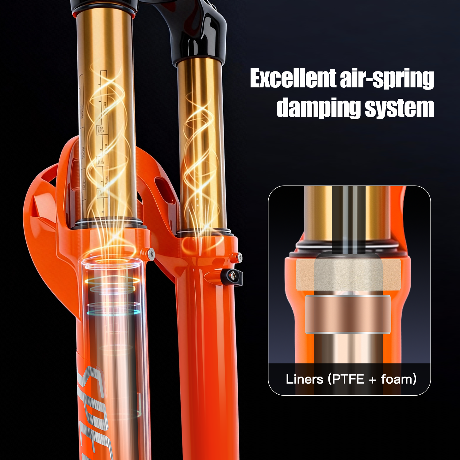 SPEEDONE MTB Suspension Air Fo – обзор и цена Mtb Fork Air