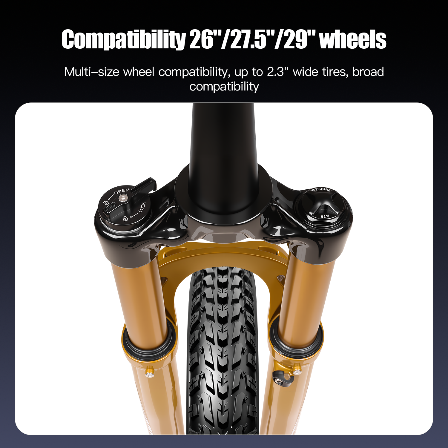 SPEEDONE MTB Suspension Air Fo – обзор и цена Mtb Fork Air