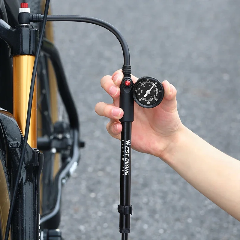 WEST BIKING MTB Fork Pump With – обзор и цена Mtb Fork Air