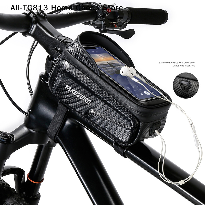 [TG813]Bicycle Bag Front Tube  – обзор и цена Mountain Biking History