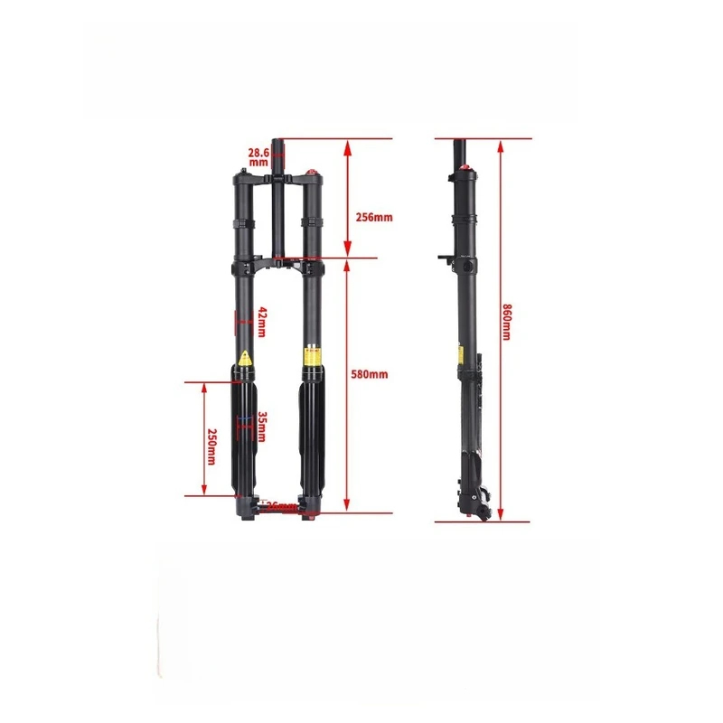 DNM USD C Mountain Bike Front  – обзор и цена Mtb Fork Air