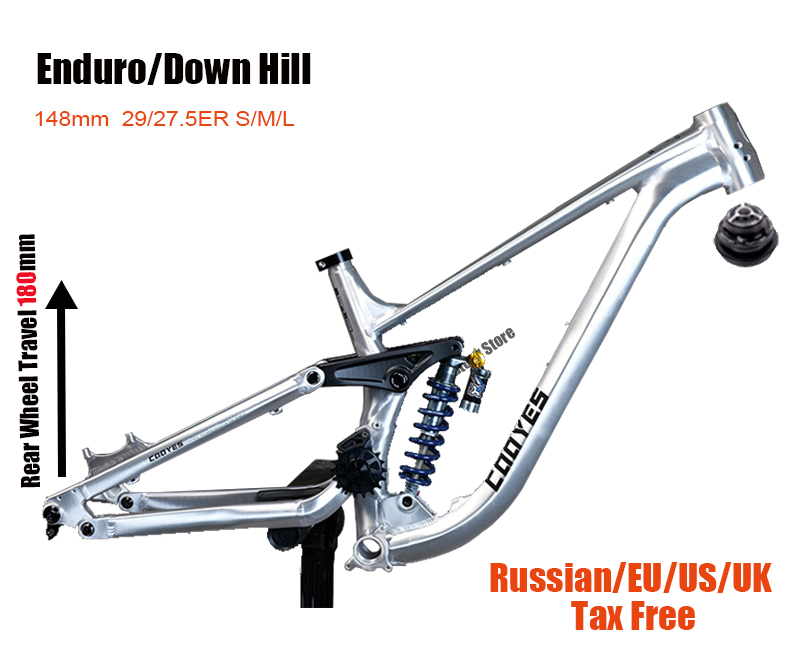 Full Suspension Frame FR/DH/AM – обзор и цена Mountain Biking Jumps