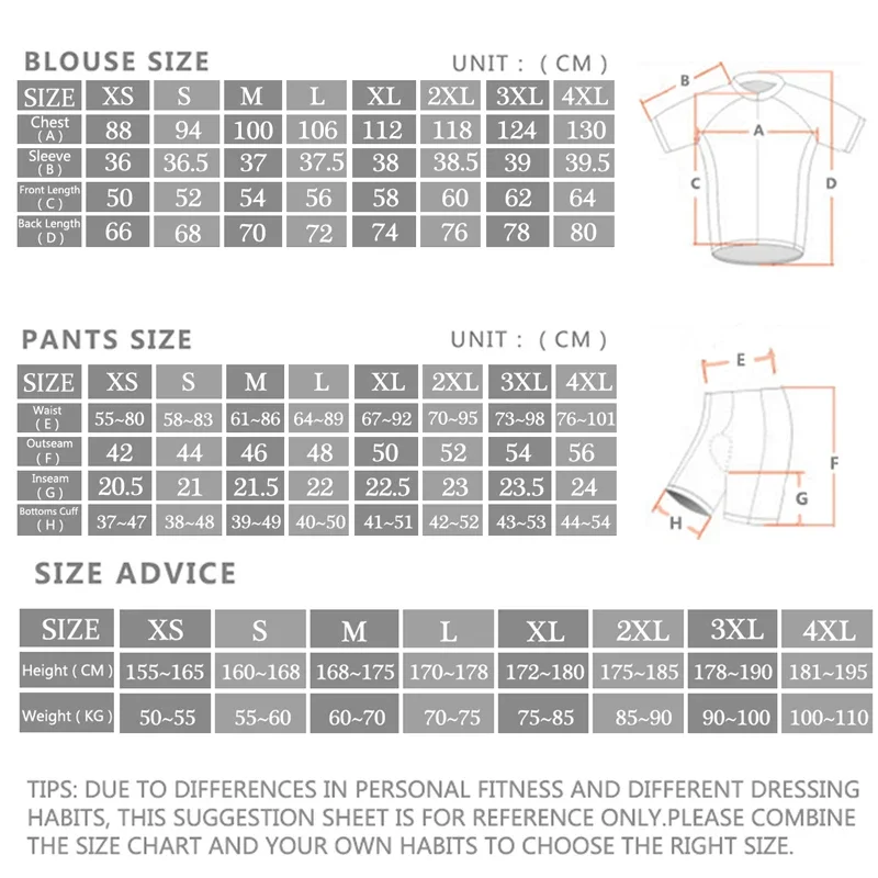 Arkea Cycling Jersey Sets for  – обзор и цена Mountain Biking Uniform