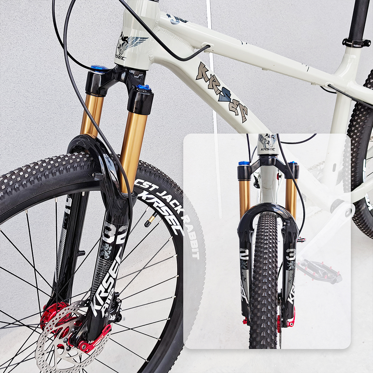 KRSEC MTB Bicycle Suspension F – обзор и цена Mtb Fork Air