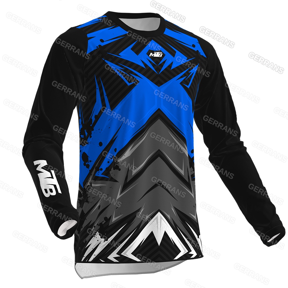 Men's Outdoor Cycling Long-Sle – обзор и цена Mountain Biking Jersey