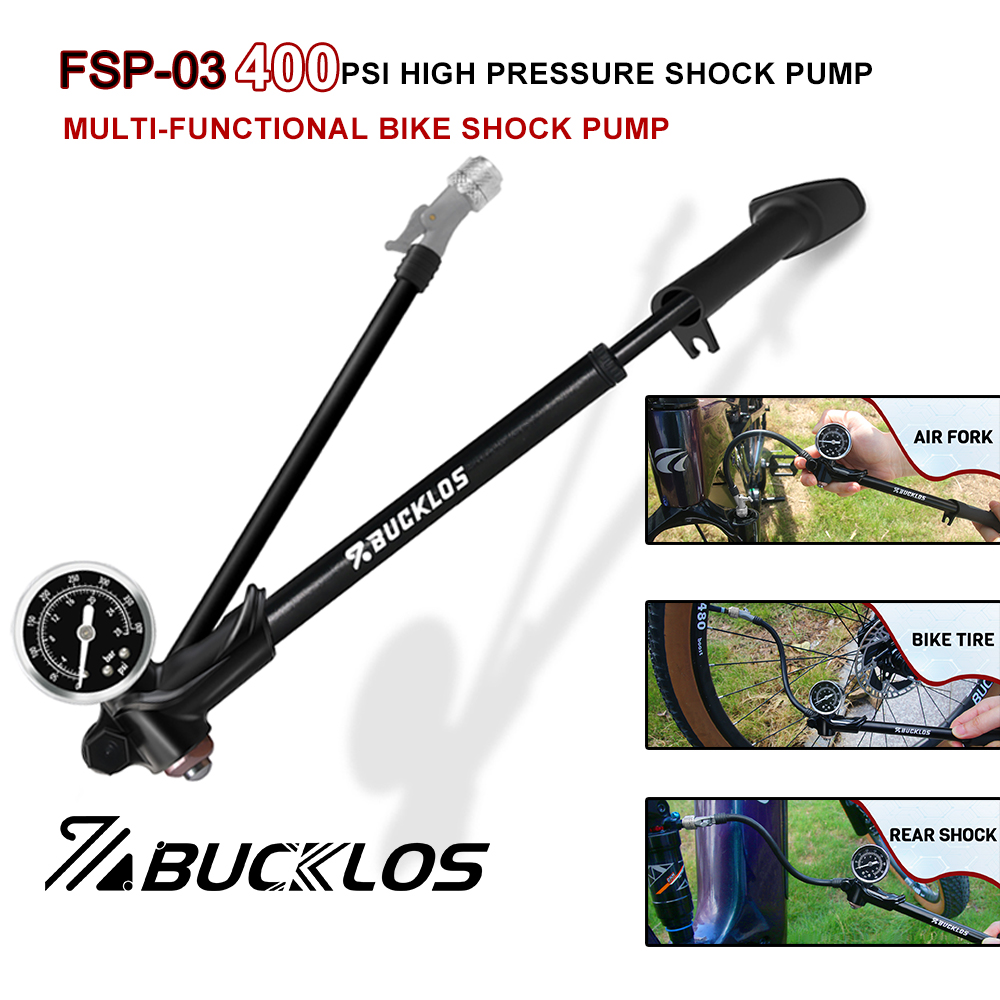 BUCKLOS 400PSI Bicycle Shock P – обзор и цена Mtb Fork Air