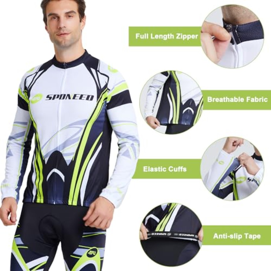 sponeed Cycling Clothes for Me – обзор и цена Mountain Biking Outfit